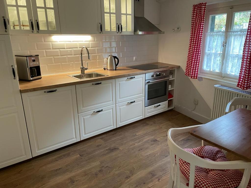 Boutique Fachwerkhaus Thirty Five Apartment Monschau Bagian luar foto
